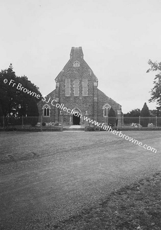 CHURCH DAMAGED BY LIGHTNING